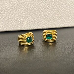 Nina Ricci vintage clip on earrings